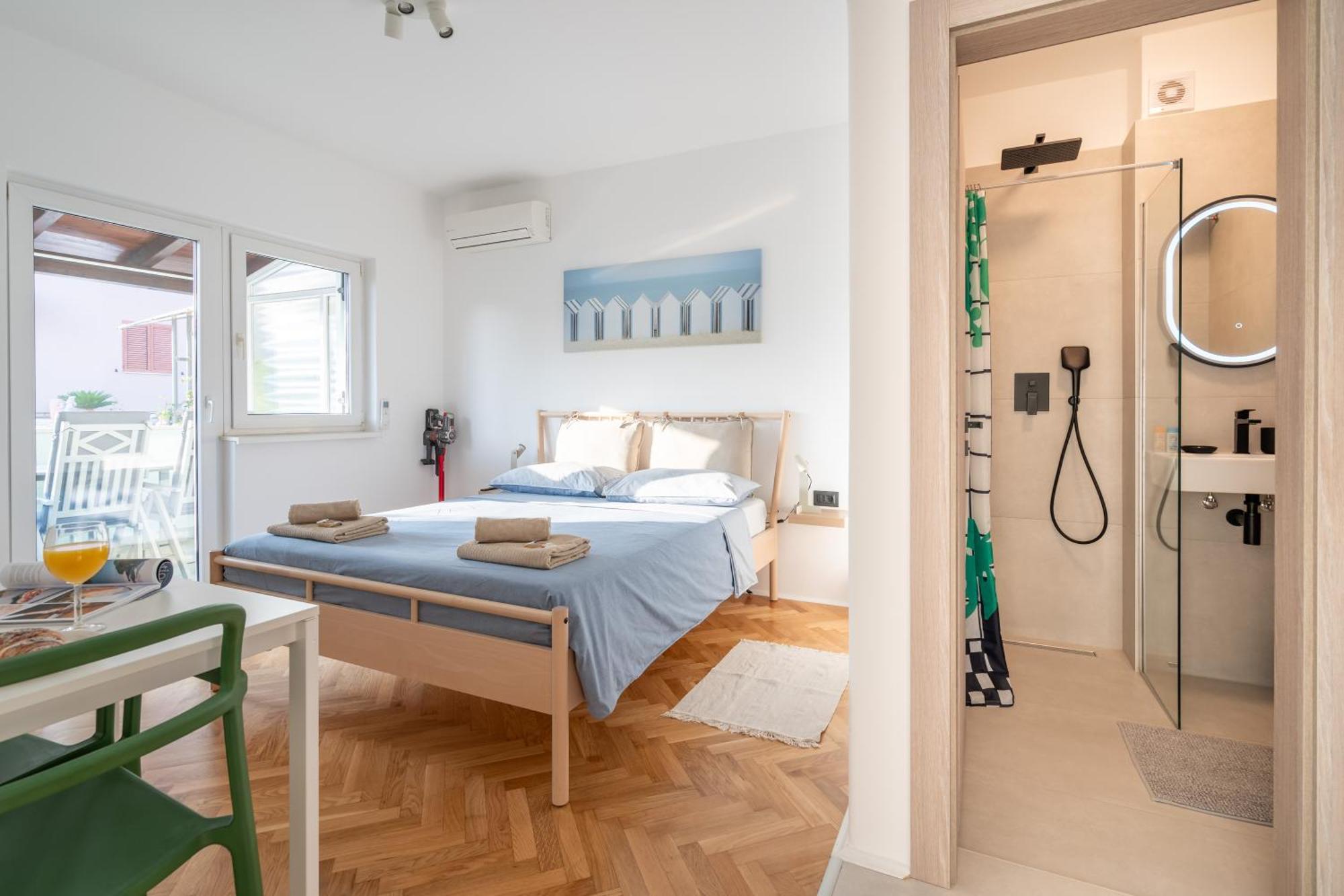 New! D31 Studio W2 Bikes, Sunny Terrace & Parking Rovinj Dış mekan fotoğraf